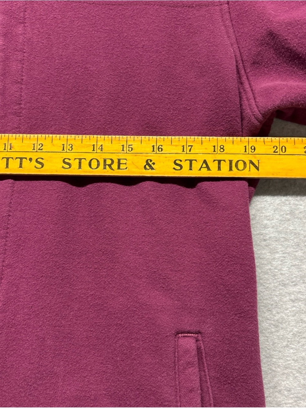 Vintage Columbia Plum Zip-Up‎ Fleece Jacket - Picture 5 of 9